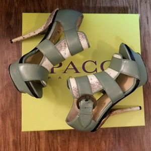 Paco Gil Platform Sandal Sz 5.5